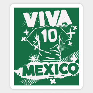 Vintage Mexican Football // Retro Grunge Mexico Soccer Sticker